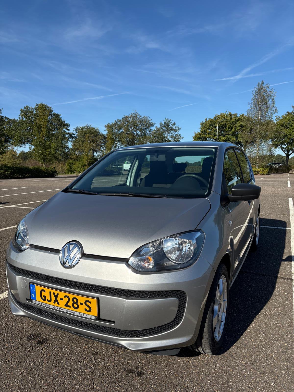 Volkswagen Up! | 5-drs | Airco | 2012 | Grijs, Voorwielaandrijving, Up!, 4 stoelen, Handgeschakeld