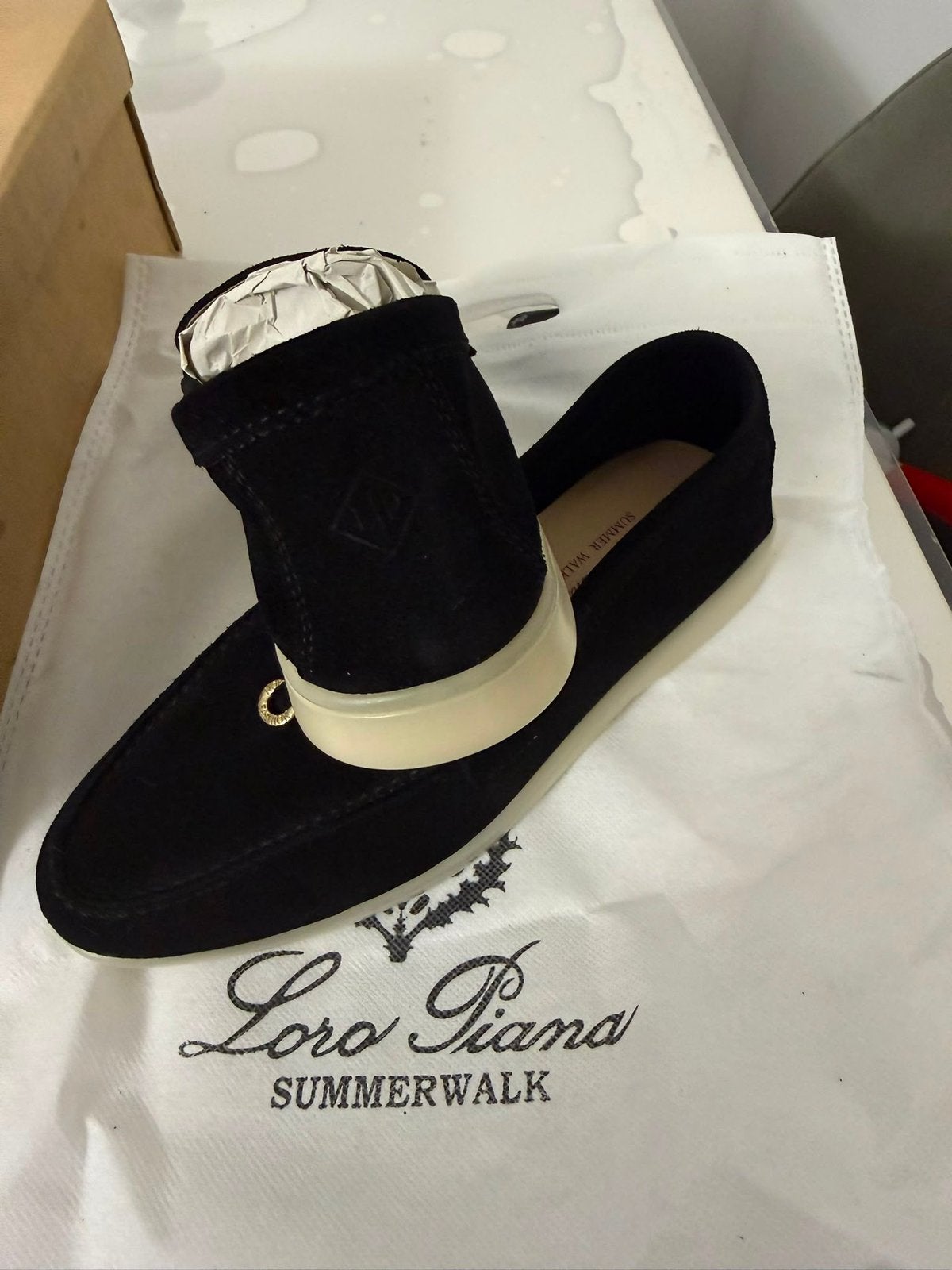 loro piana loafers dames, Kleding | Dames, Ophalen of Verzenden, Zo goed als nieuw, Instappers