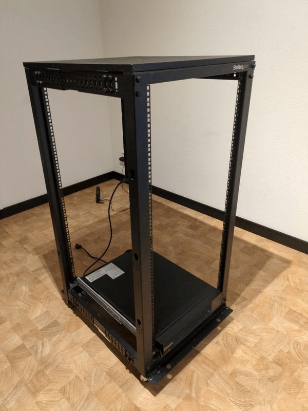 Startech 25U open-frame server rack kast, Computers en Software, Ophalen, Nieuw