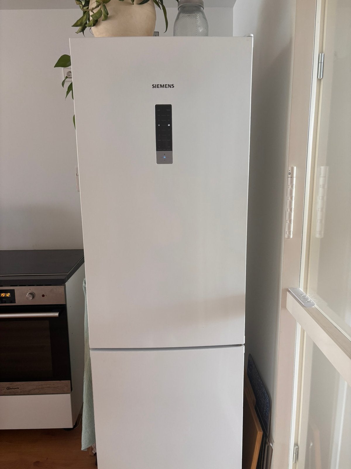 Siemens koel en vriekast, Witgoed en Apparatuur, Koelkasten en IJskasten, Ophalen, 200 liter of meer, Met aparte vriezer, 160 cm of meer