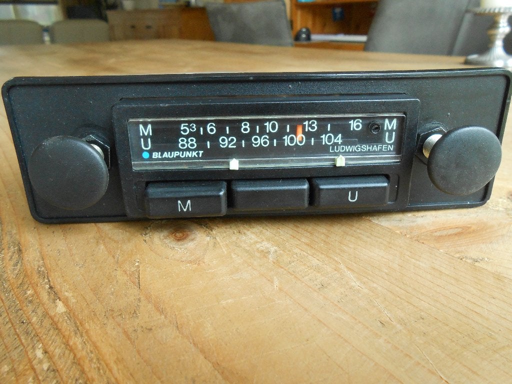 blaupunkt ludwigshafen FM 12V oldtimer autoradio, Auto diversen, Ophalen of Verzenden, Gebruikt