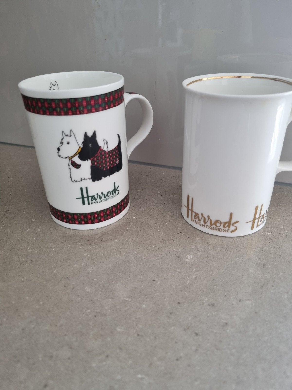 Harrods Mokken Set - Schotse Terriër Design, Ophalen of Verzenden
