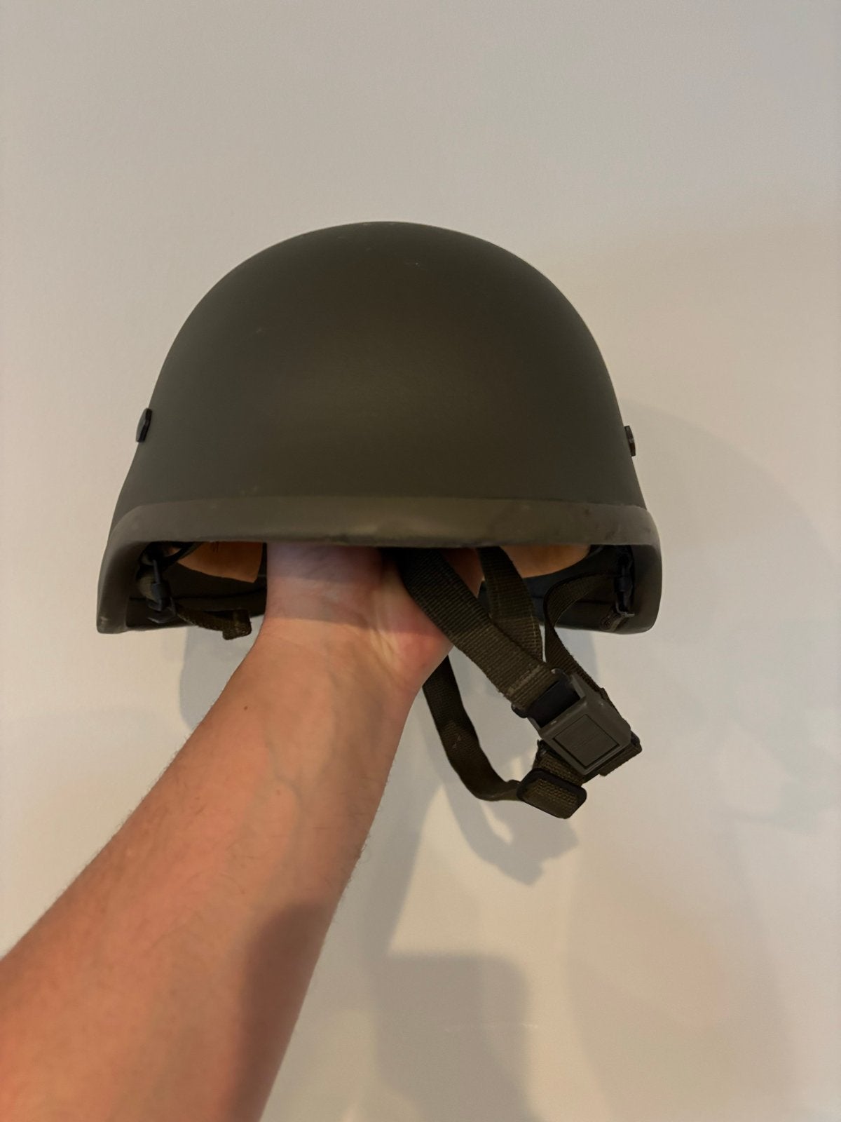 Militair gevechtshelm - Groen, Ophalen of Verzenden, Landmacht, Overige gebieden, Helm of Baret