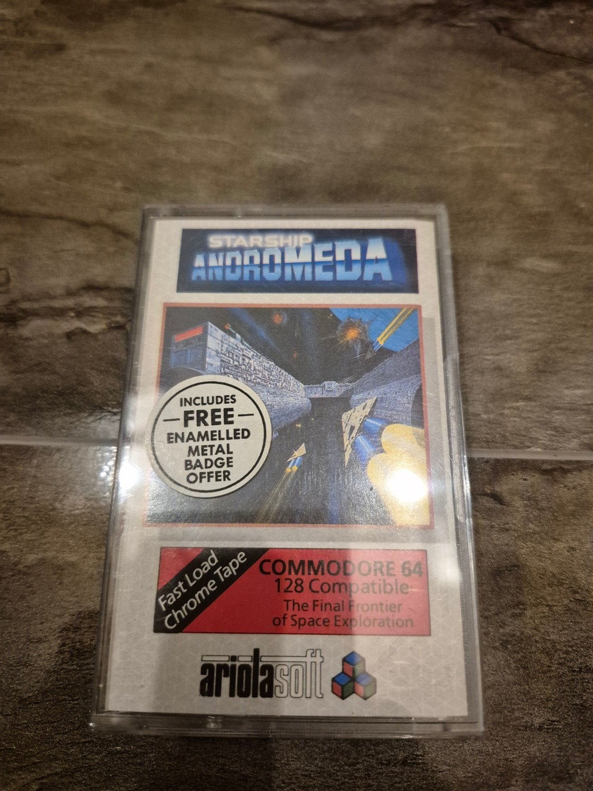 Commodore 64/128 Spel: Starship Andromeda (Ariolasoft), Ophalen of Verzenden