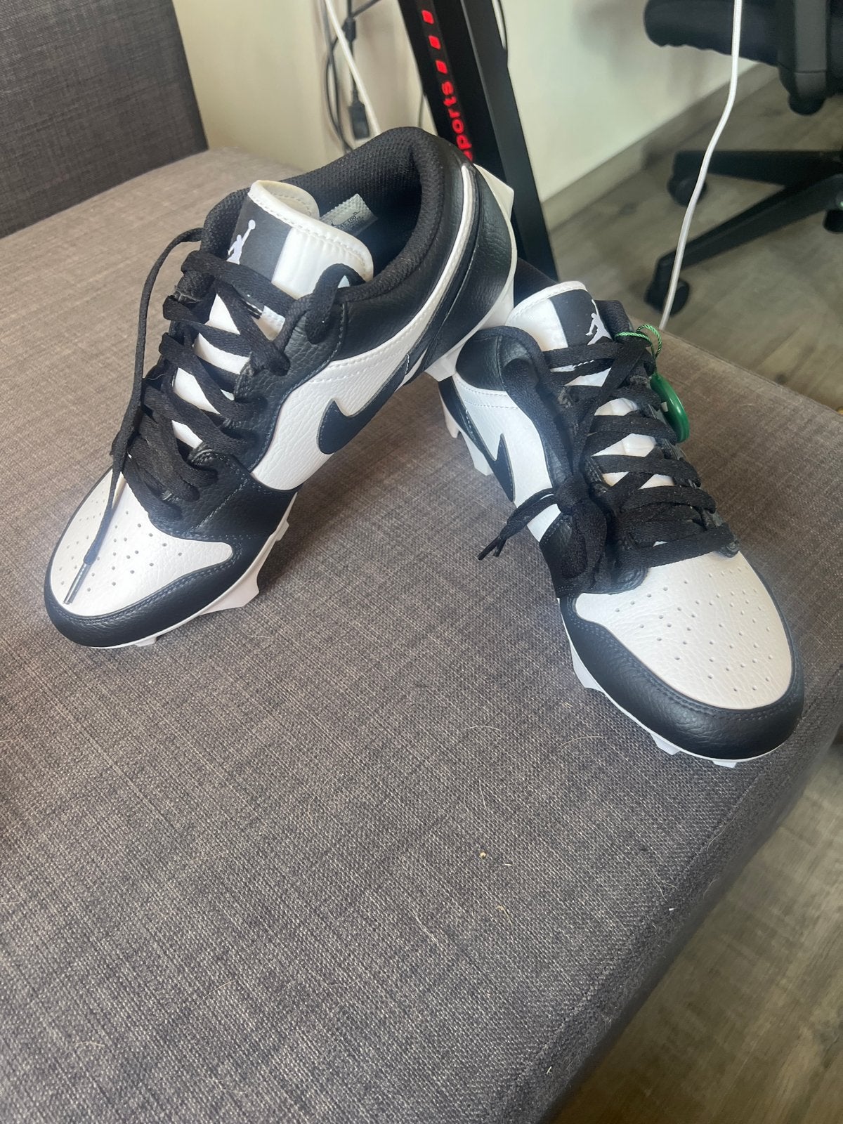 Jordan 1 Low TD panda, Maat XS of kleiner, Ophalen of Verzenden, Nieuw, Schoenen