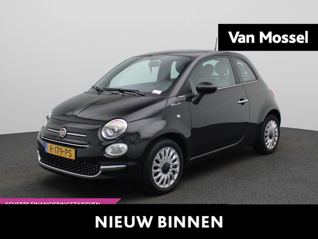Fiat 500 1.0 Hybrid Dolcevita | PANORAMADAK | LEDEREN BEKLED, 12 maanden, Stof, Euro 6, 4 stoelen
