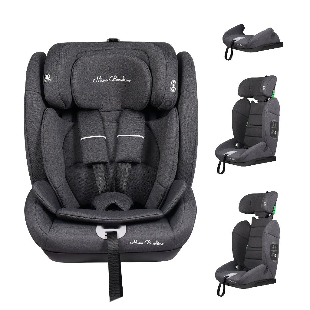 Auto kinderstoel Grijs, Kinderen en Baby's, Autostoeltjes, Autogordel, 9 t/m 18 kg, Nieuw, Verstelbare rugleuning