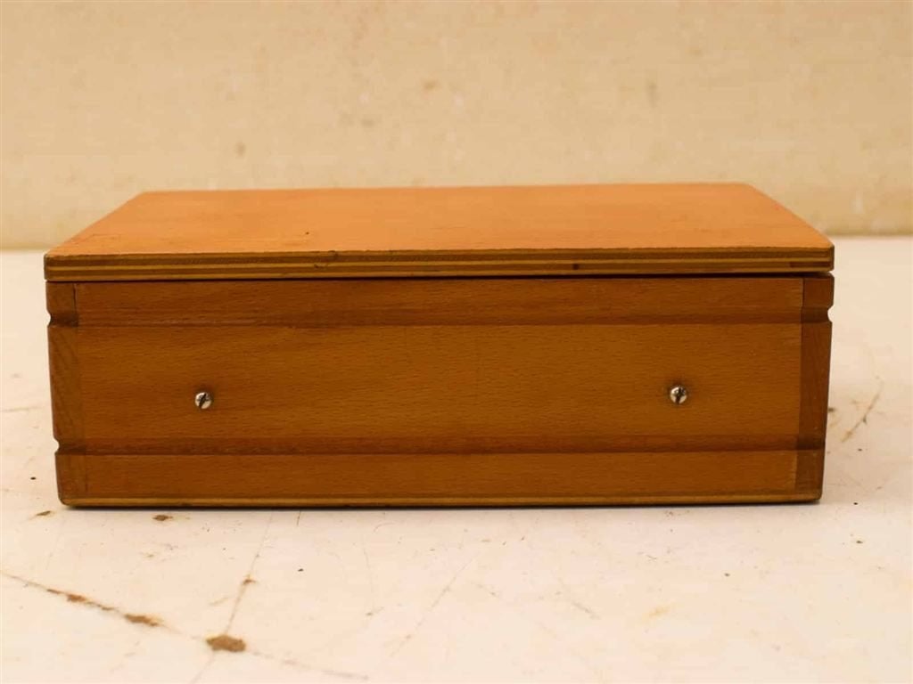 Houten kistje 53099, Ophalen of Verzenden, Gebruikt, Minder dan 50 cm, Minder dan 50 cm