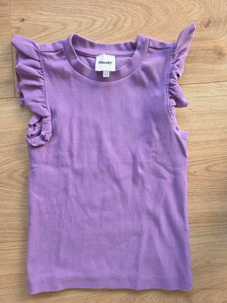 Tshirt Shoeby, maat 122-128, Kinderen en Baby's, Kinderkleding | Maat 122, Meisje, Ophalen of Verzenden, Zo goed als nieuw, Shirt of Longsleeve