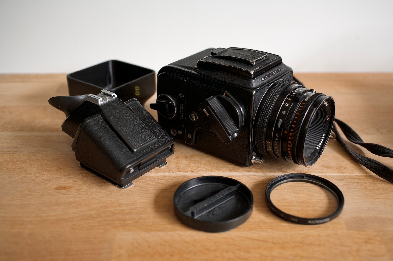 Hasselblad 500CM | CLA 2026 | 80mm CF | Acute Matte | PME5, Ophalen of Verzenden, Gebruikt, Spiegelreflex, Overige Merken