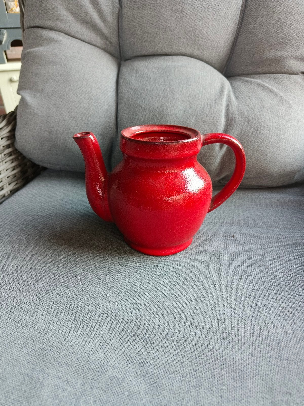 Thee - / koffie kannetje aardewerk, Huis en Inrichting, Keuken | Servies, Ophalen of Verzenden, Aardewerk, Overige stijlen, Overige typen