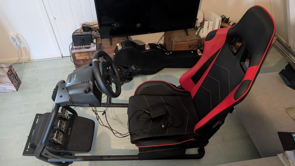 Logitech G920 Racing Stuur, Shifter & Playseat - Xbox/PC, Spelcomputers en Games, Spelcomputers | Xbox | Accessoires, Ophalen of Verzenden