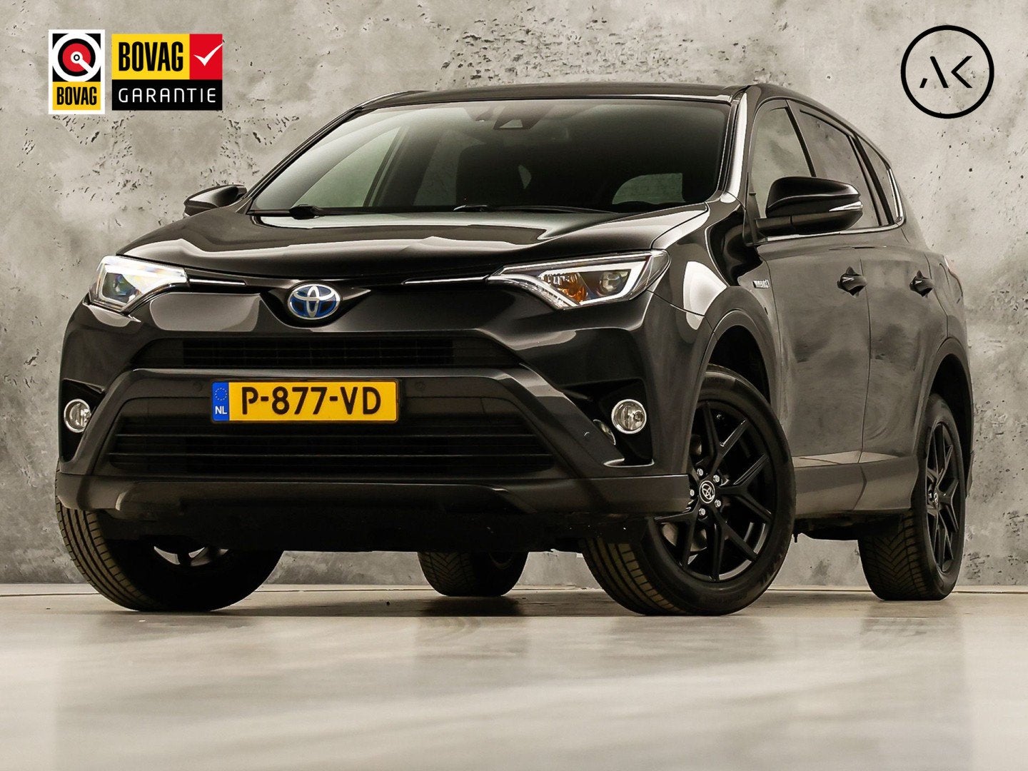 Toyota RAV4 2.5 Hybrid Energy 197Pk Automaat (BLACK PACK, NA, Auto's, Toyota, 12 maanden, Stof, Gebruikt, Zwart