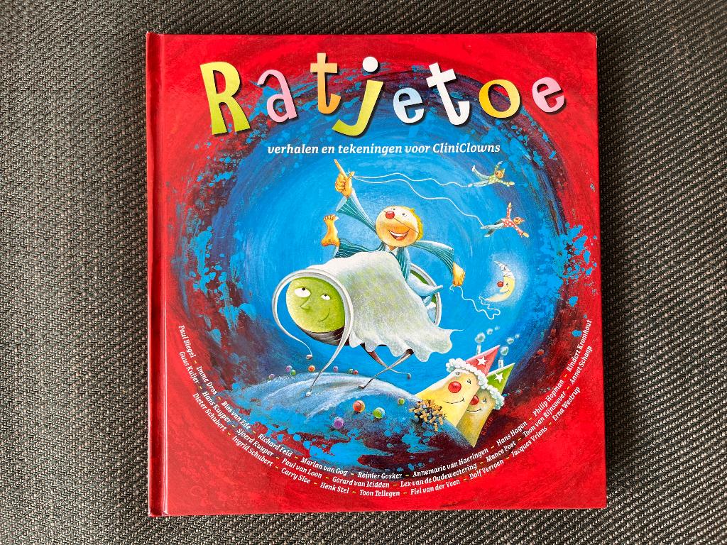 Ratjetoeverhalen en tekeningen voor Cliniclowns. (Hardcover), Ophalen of Verzenden, Zo goed als nieuw, Diverse auteurs, Fictie algemeen