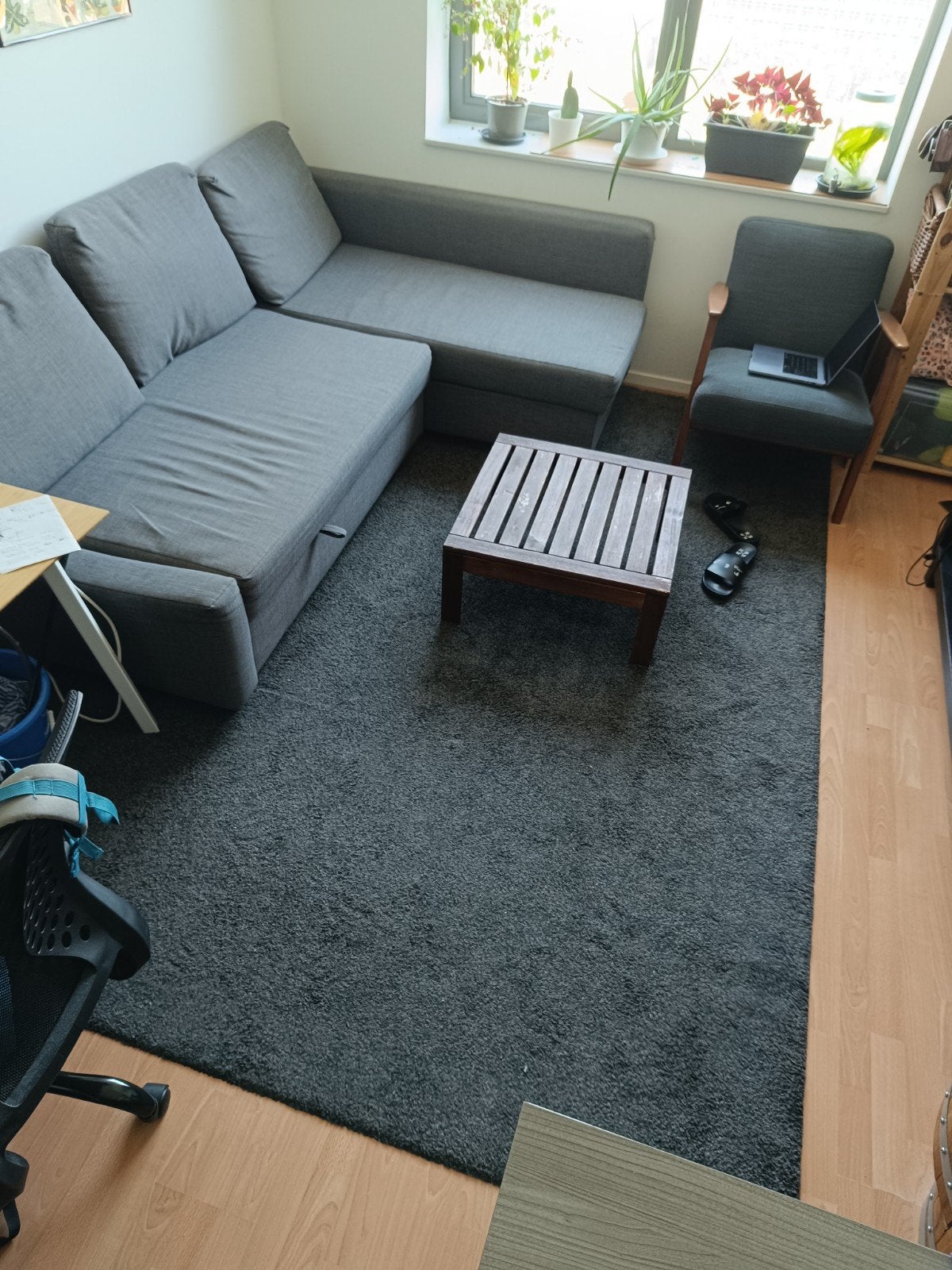 Ikea rug, Ophalen
