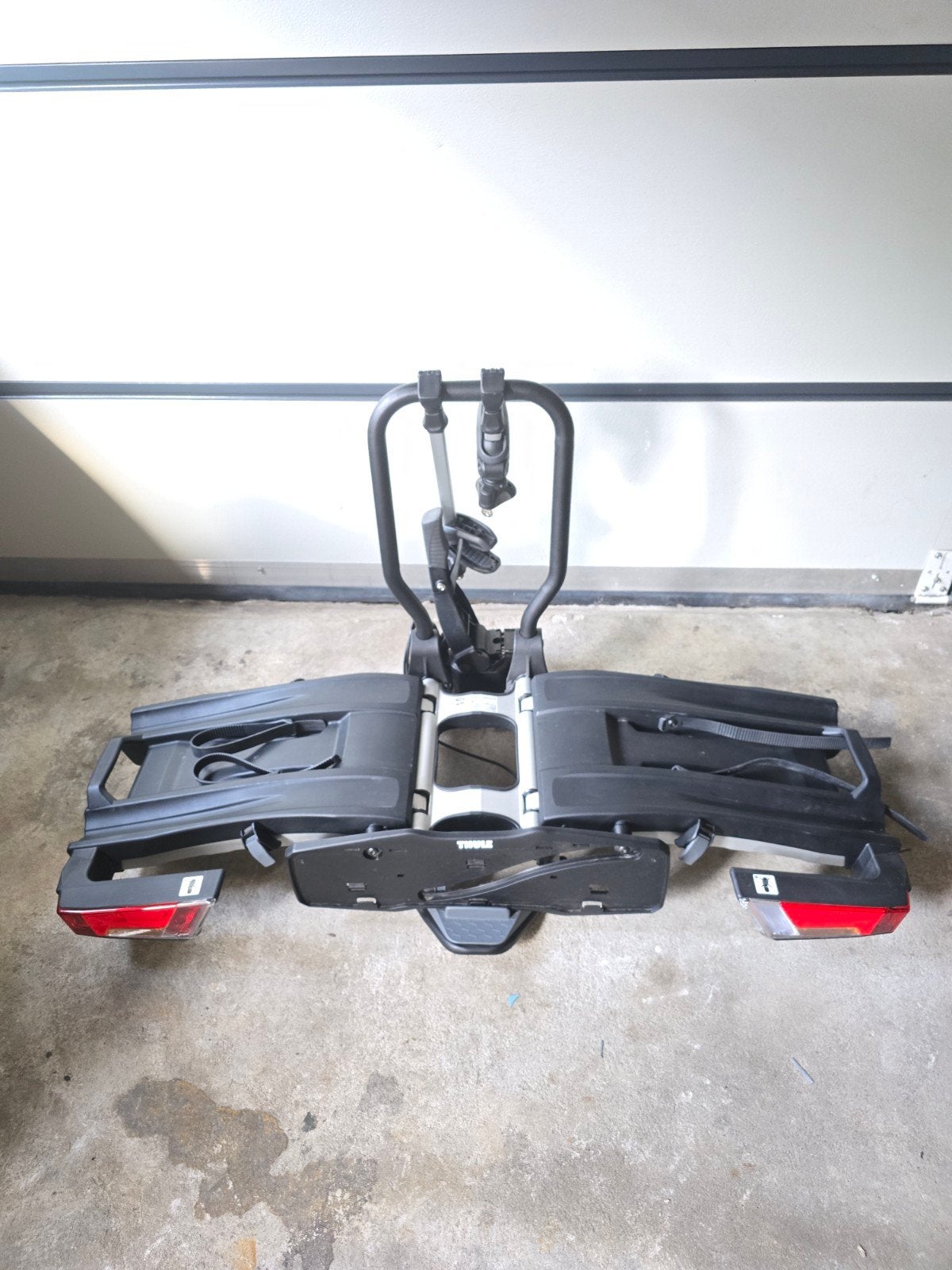 Thule EasyFold XT 933 Fietsendrager - Trekhaakdrager, Gebruikt, Ophalen of Verzenden, Brede banden, 2 fietsen