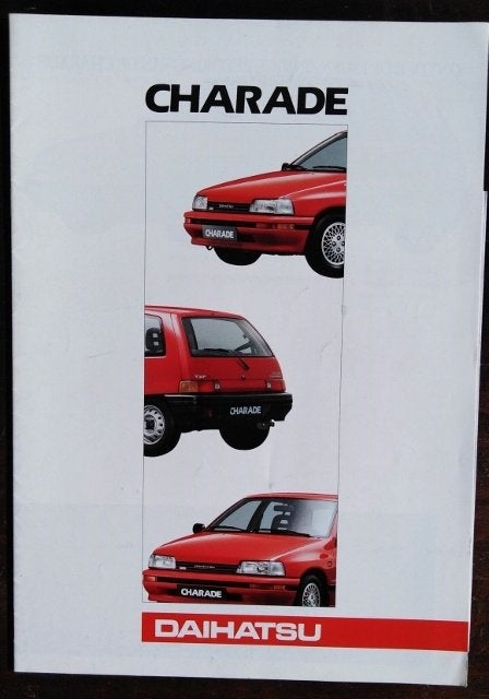 Folder - DAIHATSU Charade, Ophalen, Gelezen, Overige merken