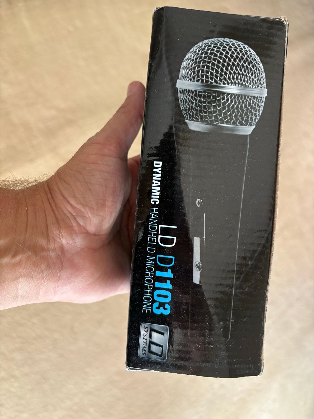 Nieuwe LD Systems LD D1103 Dynamische Handheld Microfoon, Ophalen of Verzenden, Nieuw, Zangmicrofoon