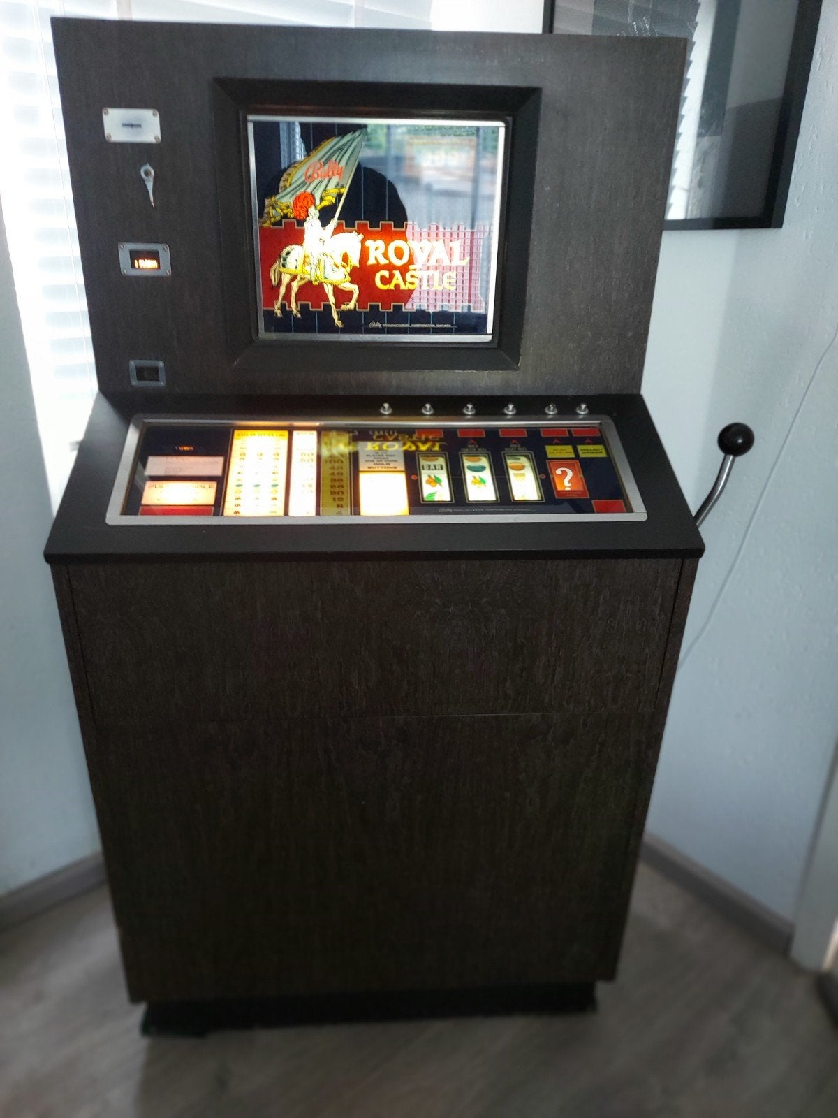 Bally Royal Castle fruitautomaat, Verzamelen, Automaten | Gokkasten en Fruitautomaten, Euro, Ophalen of Verzenden, Gebruikt