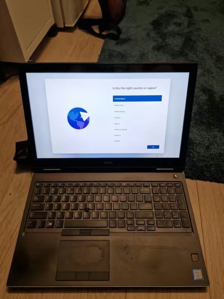 Dell Mobile Precision 7540 - Core i7 9750H, Computers en Software, Windows Laptops, Ophalen, Gebruikt, 2 tot 3 Ghz, Intel® Core™ i7 