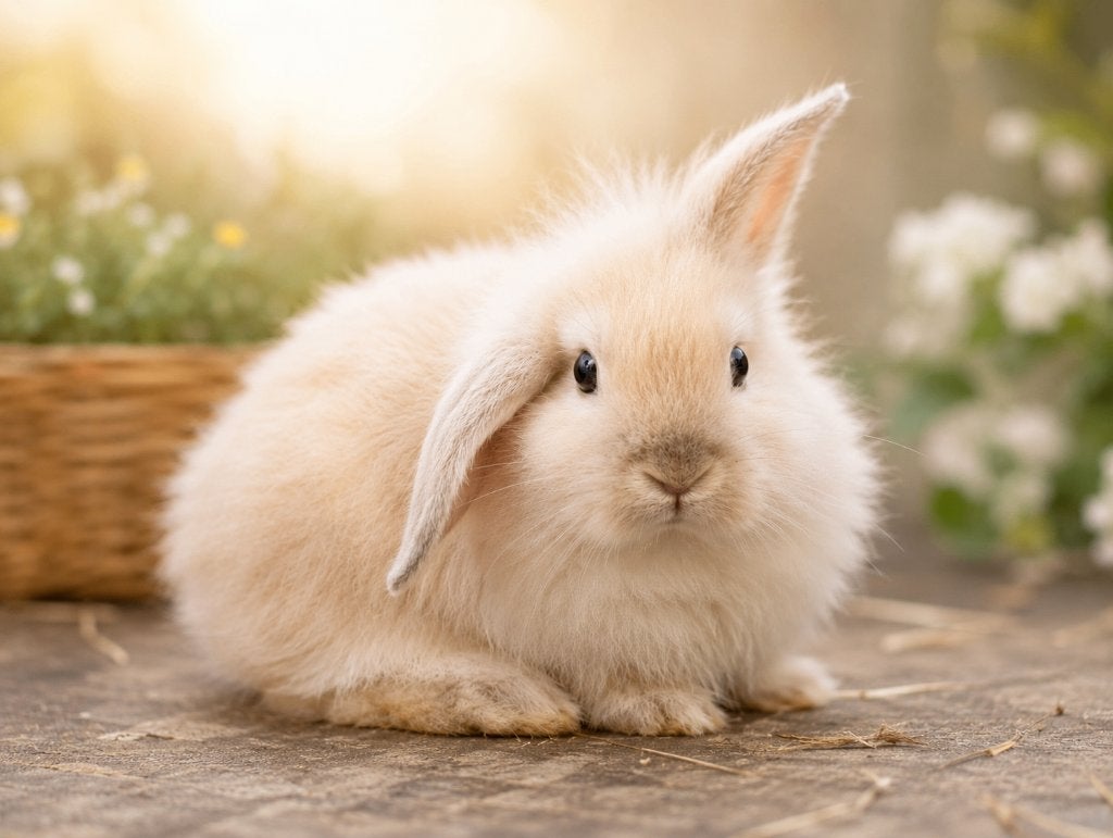 Rammetje baby konijn, Dieren en Toebehoren, Konijnen, Mannelijk, Middelgroot, Hangoor, 0 tot 2 jaar