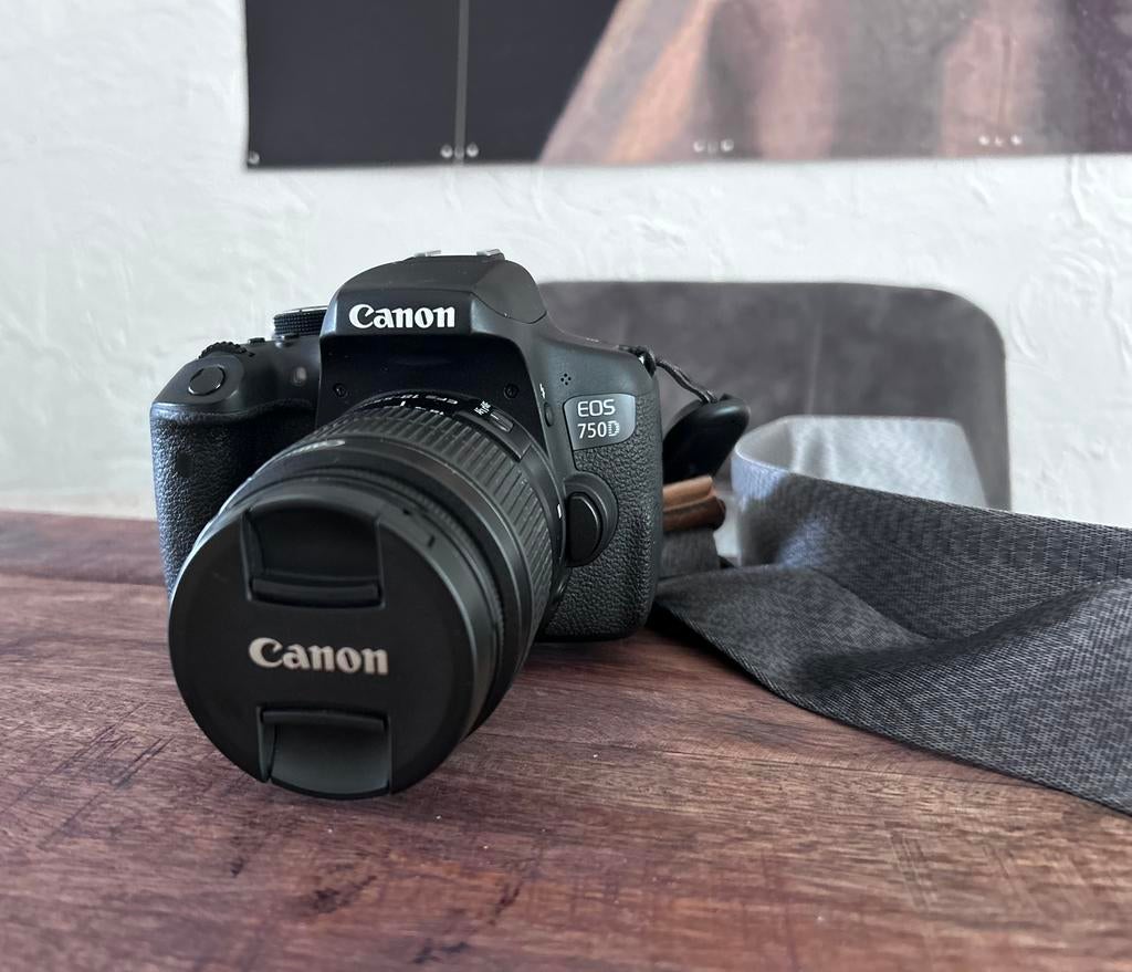 Canon EOS 750D Spiegelreflexcamera, Ophalen, Gebruikt, Spiegelreflex, Canon