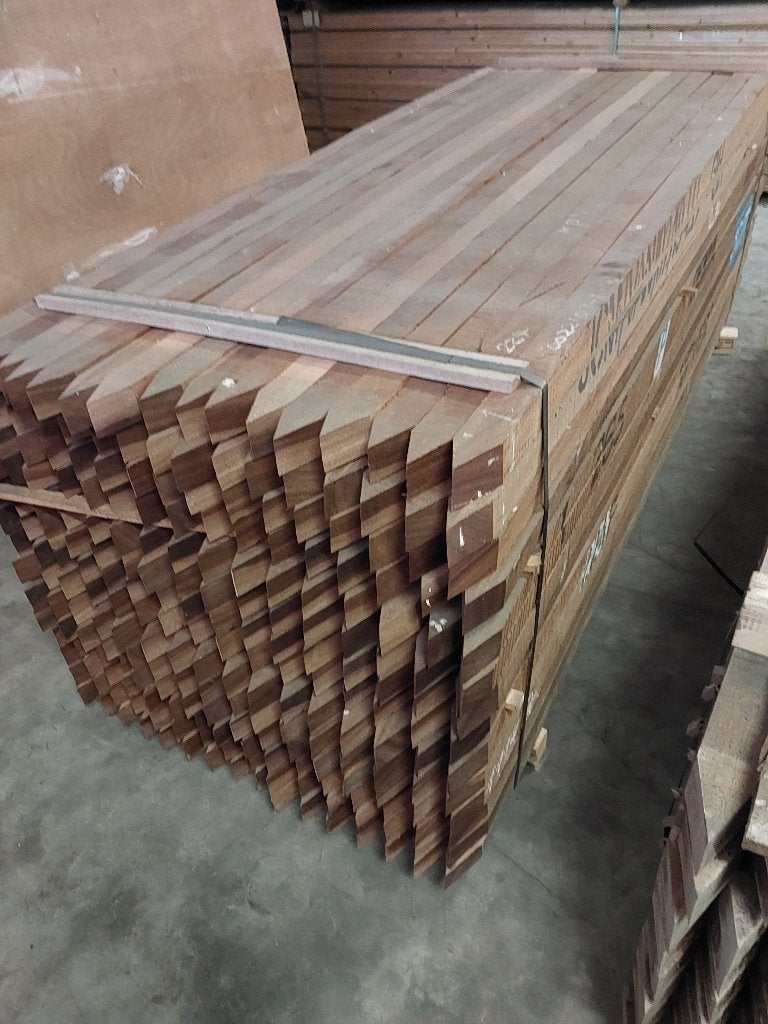 60x60 x 2,70m okan harrdhout 224 stuks pak prijs 10 euro, Tuin en Terras, Palen, Balken en Planken, Ophalen, Nieuw, 250 cm of meer