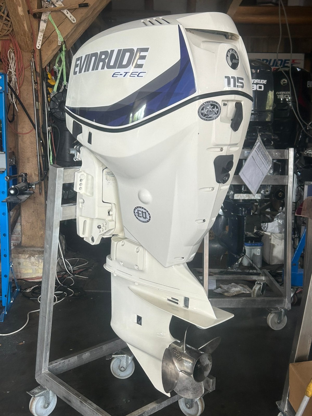 Evinrude ETEC motoren - verkoop - onderhoud - onderdelen, Ophalen, Elektrische start, Zo goed als nieuw, 30 pk of meer