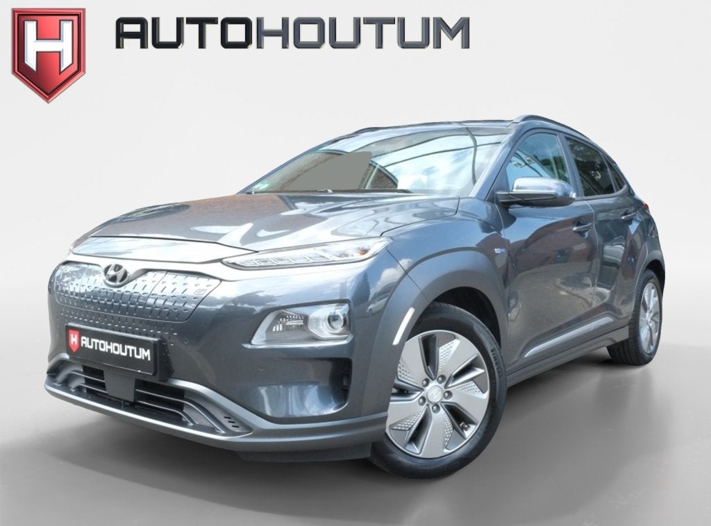 Hyundai KONA EV Premium 64 kWh | SOH 99% | Schuifdak | Stoel, Auto's, Hyundai, 0 cilinders, Gebruikt, 64 kWh, SUV of Terreinwagen