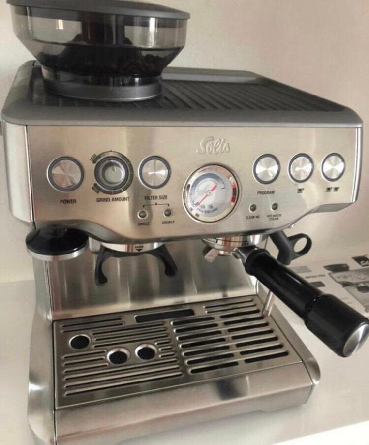 Solis Barista 115A Espressomachine, Witgoed en Apparatuur, Afneembaar waterreservoir, Espresso apparaat, Zo goed als nieuw, 2 tot 4 kopjes