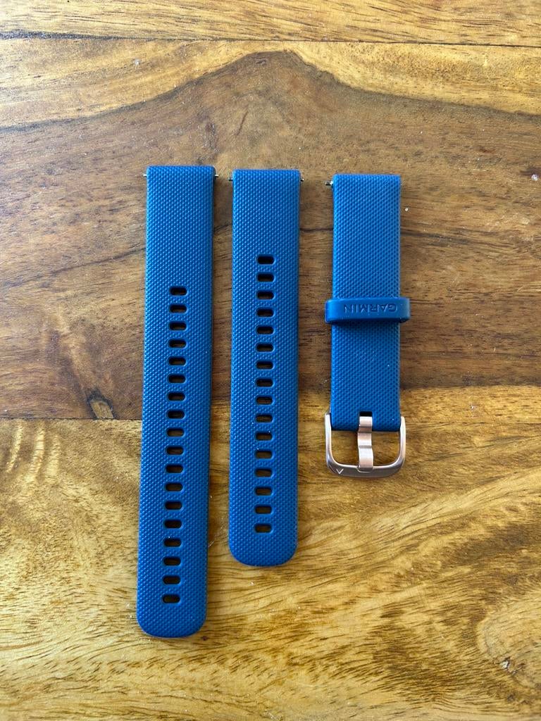 Garmin Quick Release 18 mm Band, Ophalen of Verzenden, Zo goed als nieuw, Blauw, Android