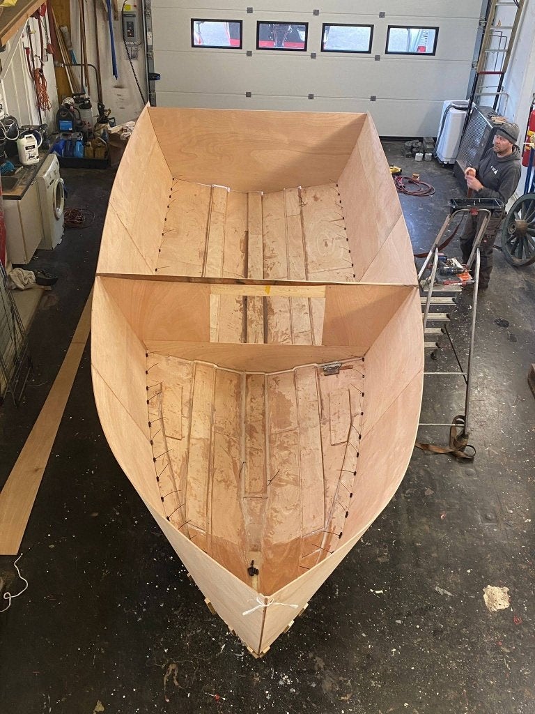 casco romp hout epoxy., Ophalen, Nieuw