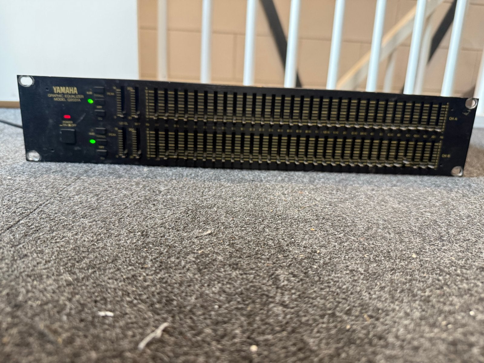 Yamaha Grafische Equalizer Q2031A, Ophalen of Verzenden, Gebruikt, Yamaha