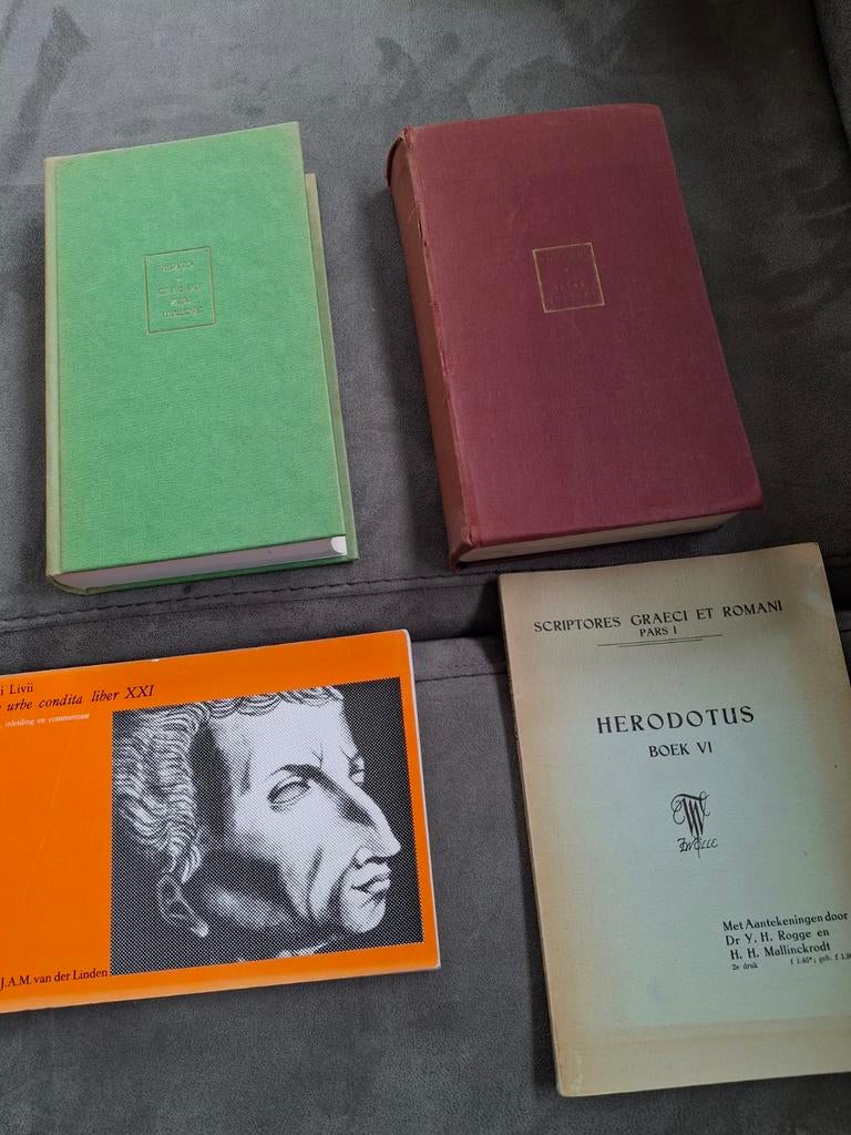 Grieks en Latijnse boeken, Plato, Homerus, Boeken, Ophalen of Verzenden