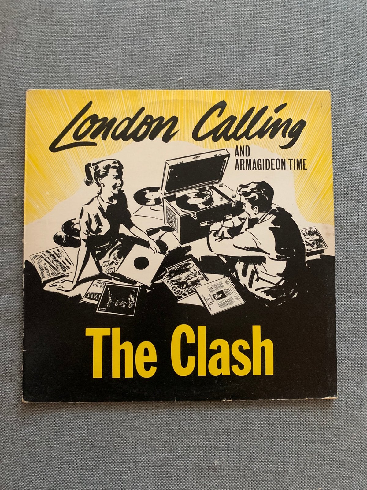 The Clash London Calling and Armagideon Time, Cd's en Dvd's, Verzenden, Zo goed als nieuw, Overige formaten, Poprock