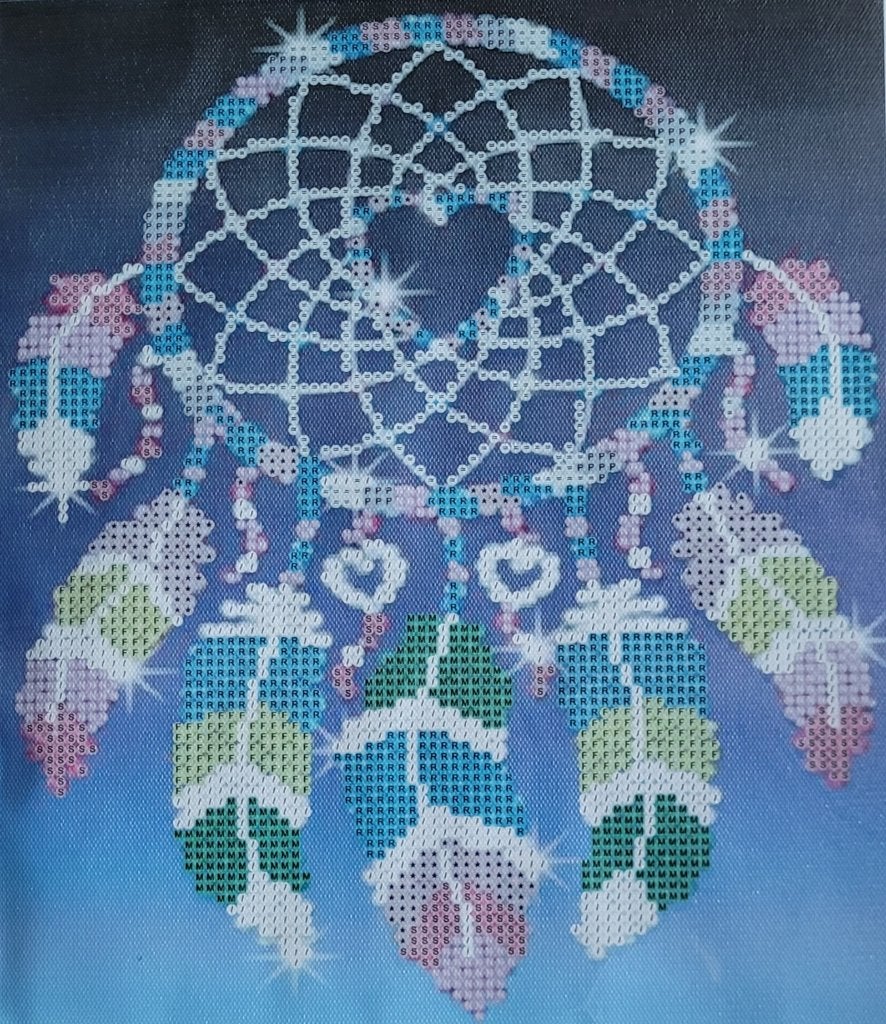 Diamond painting dromevanger, Verzenden, Nieuw, Knutselwerk