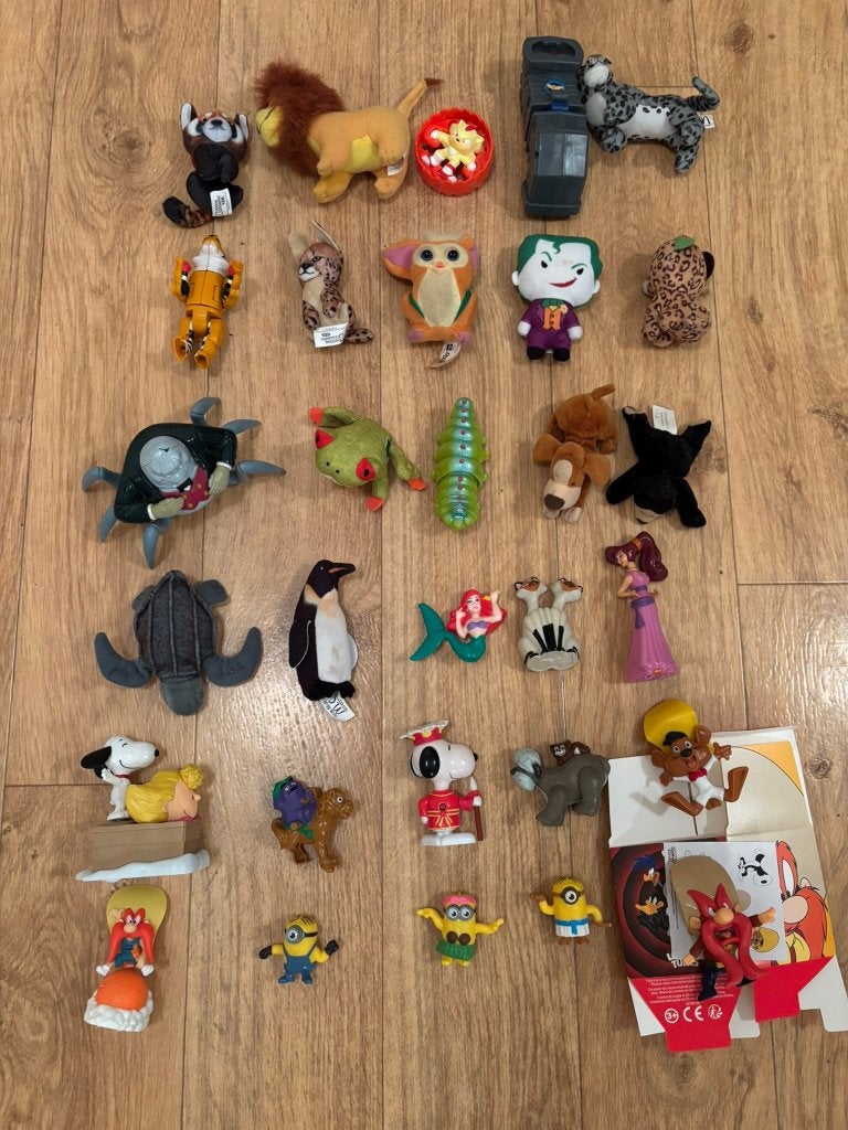 Mcdonalds happy meal speelgoed 25 speeltjes knuffels!, Ophalen of Verzenden, Zo goed als nieuw