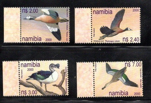 VOGELS POSTFRISSE ZEGELS. Jaar 2000; Namibia, Ophalen of Verzenden, Postfris, Dier of Natuur