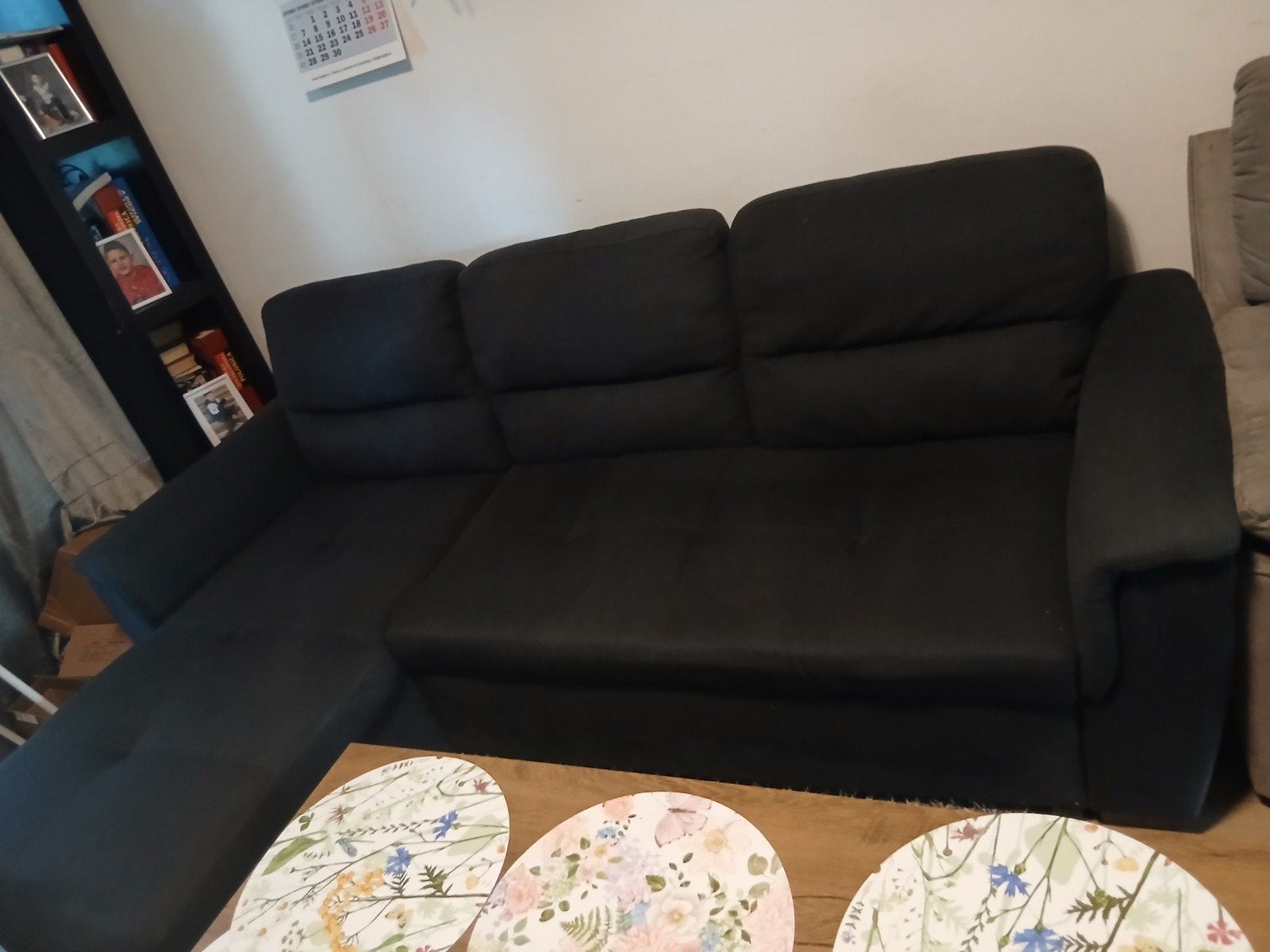 Slaapbank te koop grijs zonder schade, Huis en Inrichting, Slaapkamer | Slaapbanken, Ophalen of Verzenden, Tweepersoons, Grijs
