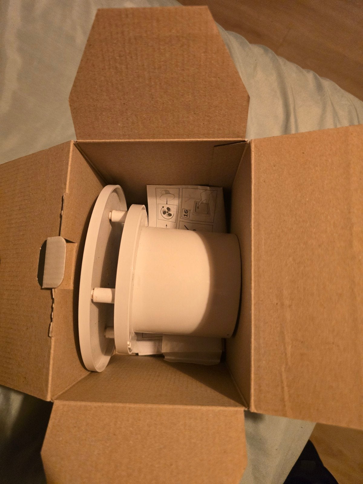 Sencys Ventilator Rond Ø 100mm - Nieuw in doos, Ophalen of Verzenden, Zo goed als nieuw, Ventilator