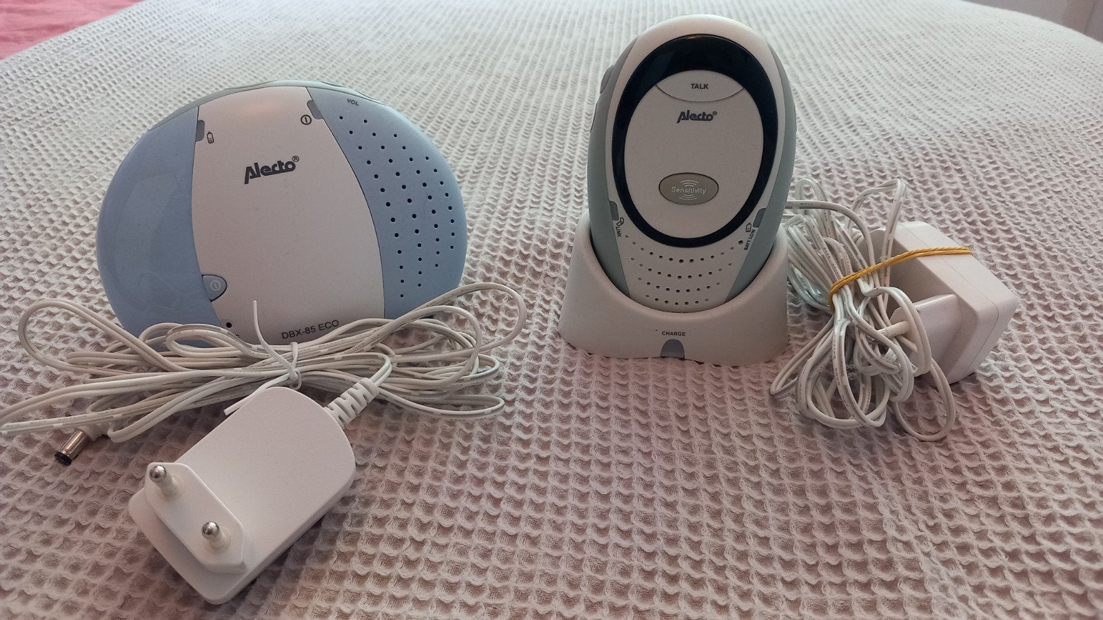 Alecto Babyfoon DBX-88 ECO met terugspreekfunctie, Ophalen of Verzenden
