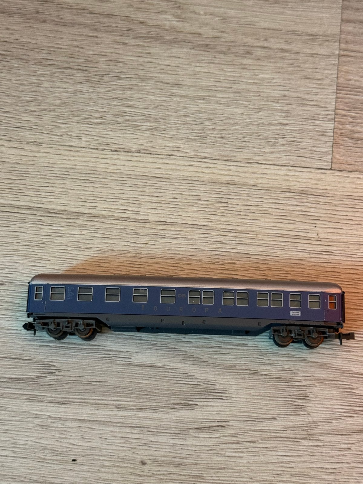 Trix DB Touropa Wagon, Gebruikt, Gelijkstroom, Trix, Wagon