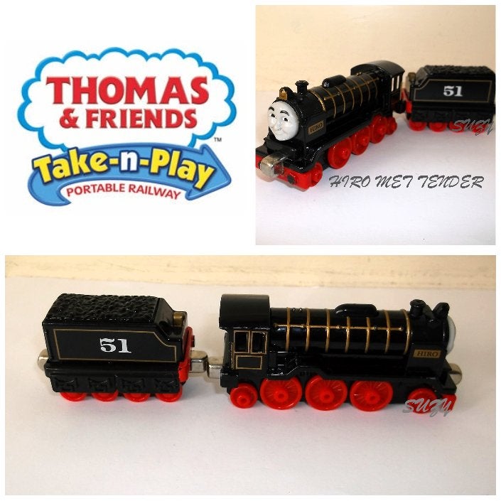 Thomas de Trein Take n Play, Hiro met Tender, Ophalen of Verzenden, Gebruikt