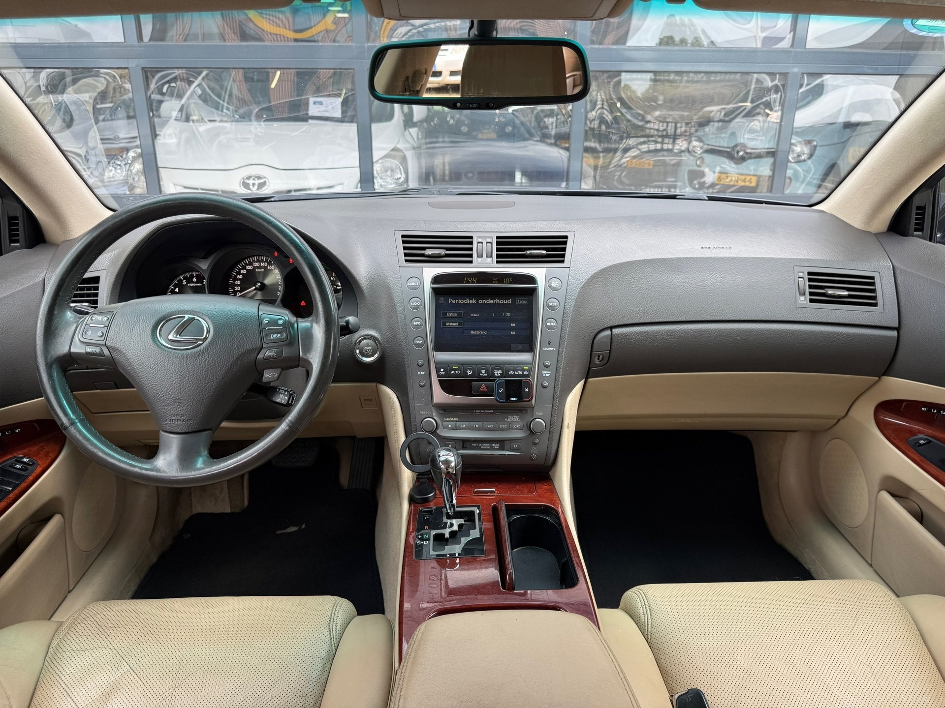 Lexus GS 300 President/Aut/Leer/Xenon/Camera/Keyless/Schuifd, Auto's, Lexus, Automaat, Gebruikt, 2000 kg, Bedrijf