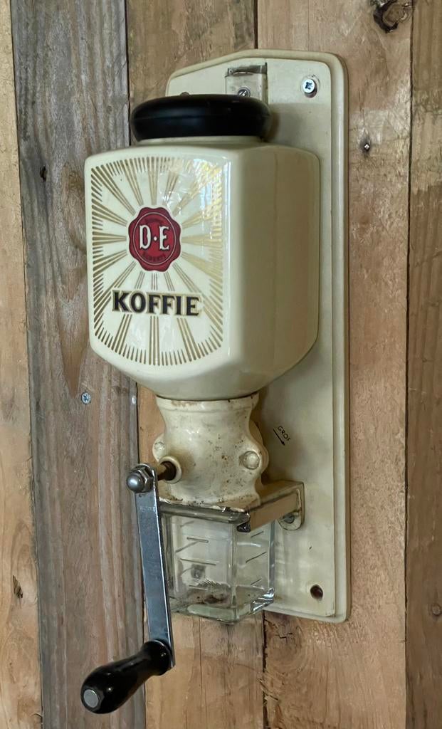 Oude Douwe Egberts wand koffiemolen, Antiek en Kunst, Ophalen of Verzenden