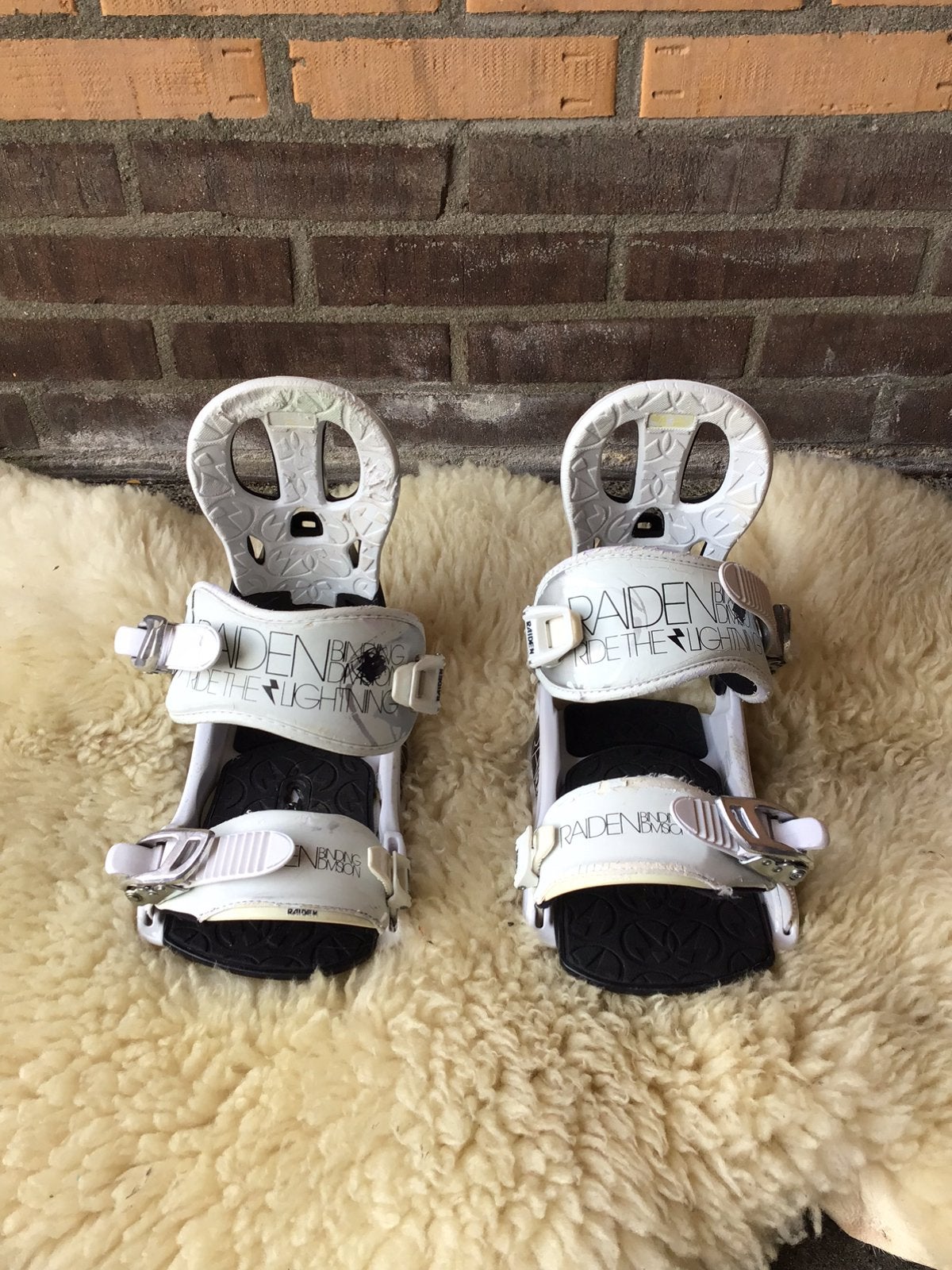 Nitro Raiden Ride the lightning snowboardbindingen maat S, Gebruikt, Bindingen, Ophalen of Verzenden, Nitro Raiden Ride the lightning snowboardbindingen maat S