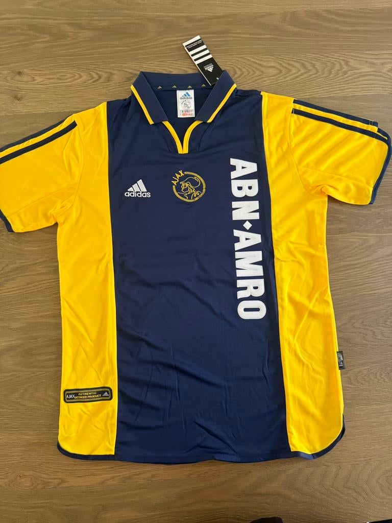 Ajax 2000/01 Away Shirt Umbro L Retro Van der Vaart, Sport en Fitness, Voetbal, Maat L, Ophalen of Verzenden, Nieuw, Shirt