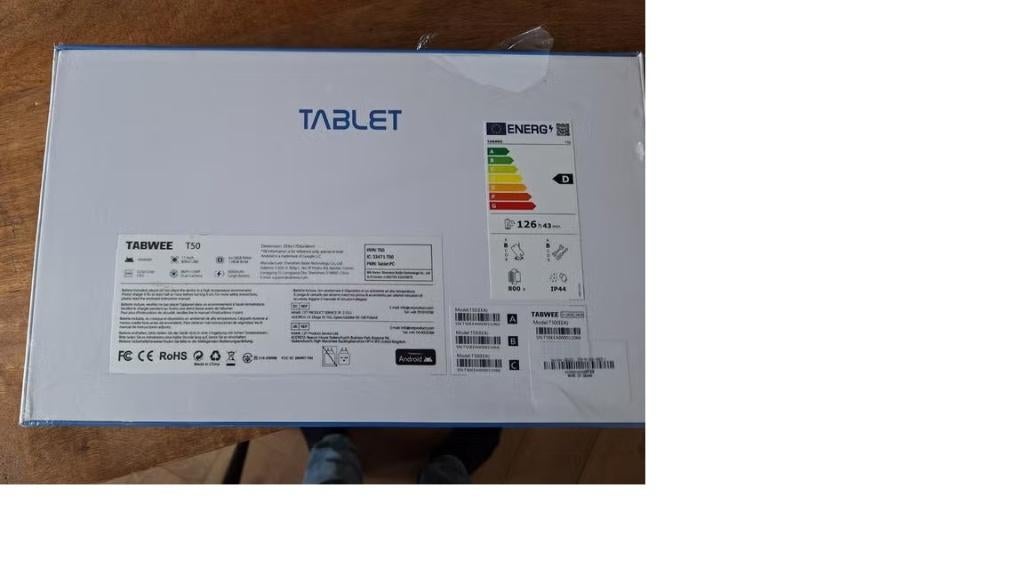 Nieuwe tablet Tabwee T50, Ophalen of Verzenden, 64 GB, Wi-Fi, 10 inch