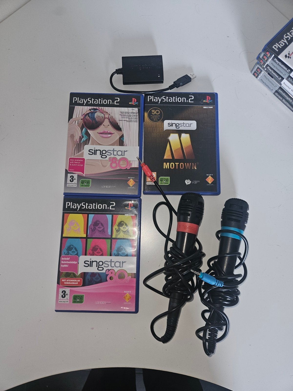 Playstation 2 sing, Ophalen of Verzenden, Zo goed als nieuw, Roze