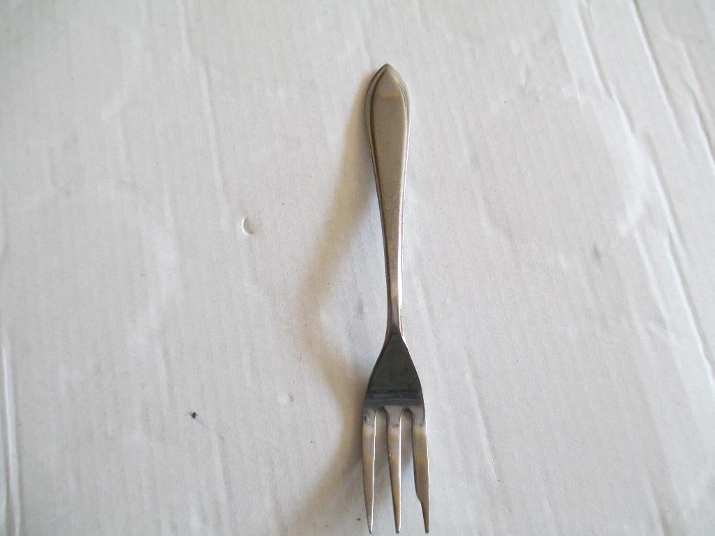 vorkje inox vlekvrij roestvrij puntfilet, Ophalen of Verzenden, Gebruikt, Rvs of Chroom